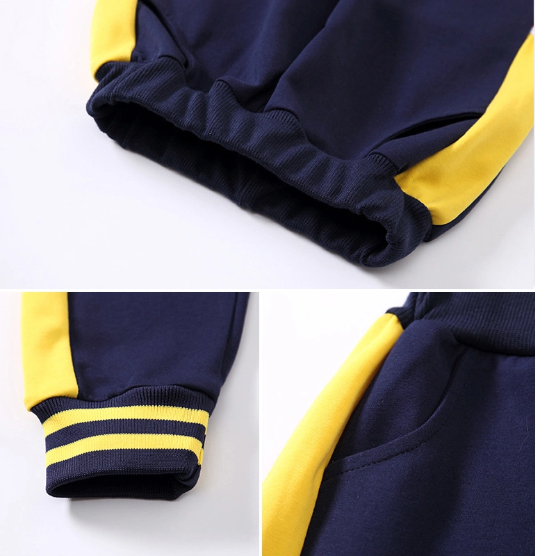 Autumn Winter Kids School Uniforms Sets Boys Girls Jacket Sweatshirt Pants Clothing Sets Children Outdoor Sports Costume