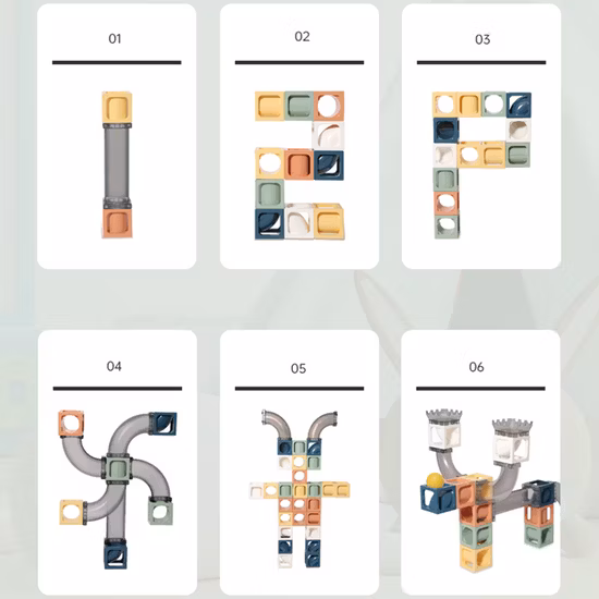 Stress Reliever Push Bubble Sensory Jigsaw Silicone Squeeze Kids Fidget Puzzles Game Fidget Toys Building Block